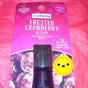True Living Frosted Cranberry and Clove  Fragrance Mist Refill, 0.67oz